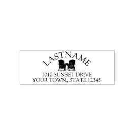 Carimbo Auto Entintado Adirondack Chairs