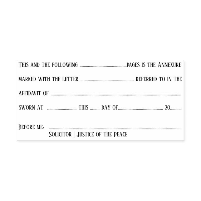 Carimbo Auto Entintado Advogado-advogado Anexure número da carta Justiça (Design)