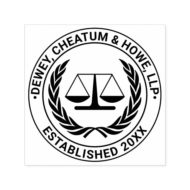 Carimbo Auto Entintado Advogado Escala da Justiça 4S Nome da empresa de d (Design)