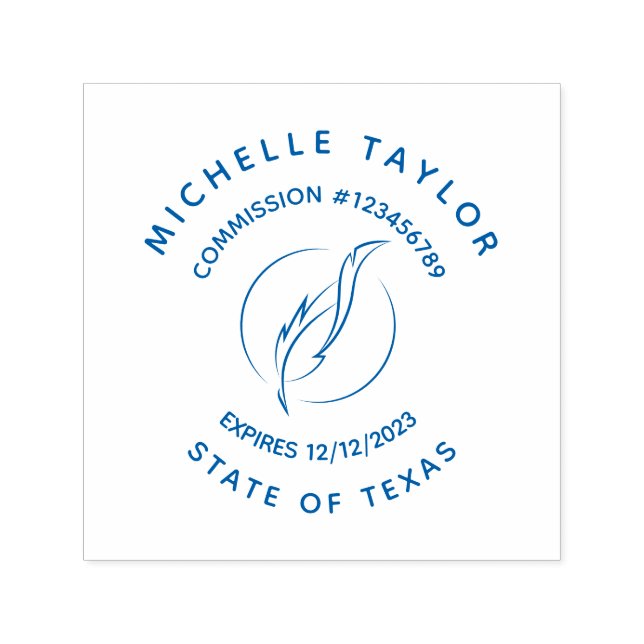 Carimbo Auto Entintado Agente de Assinatura de Empréstimo Notário Profess (Design)