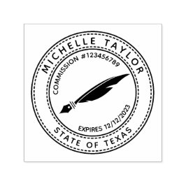 Carimbo Auto Entintado Agente de Assinatura de Empréstimo Notário Profess