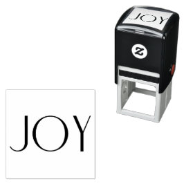 Carimbo Auto Entintado Alegria Simples Feriado de Natal Faça Scrapbooking