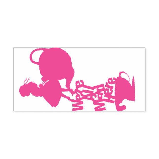 Carimbo Auto Entintado "Alice e cumplicidades" (Design)