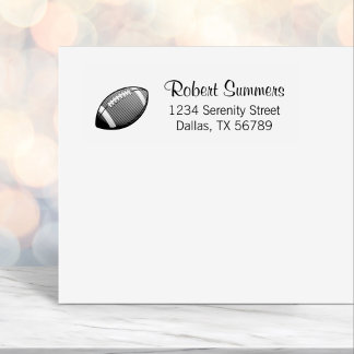 Carimbo Auto Entintado American Football Ball