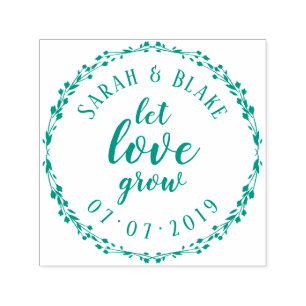 Carimbo Auto Entintado Amor feito sob encomenda do Sr. & da Sra. Delicado