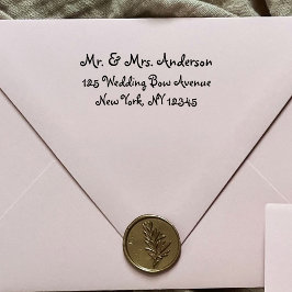 Carimbo Auto Entintado Amour | Estilo francês Vintage Script Manuscrito