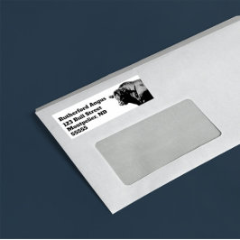 Carimbo Auto Entintado Angus Bull Return Address