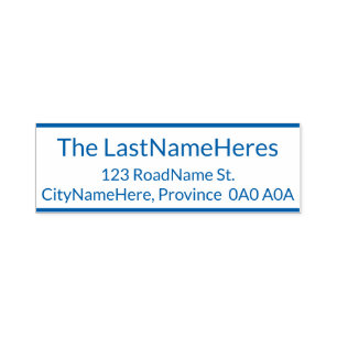 Carimbo Auto Entintado Apelido profissional, simples e simples + Endereço