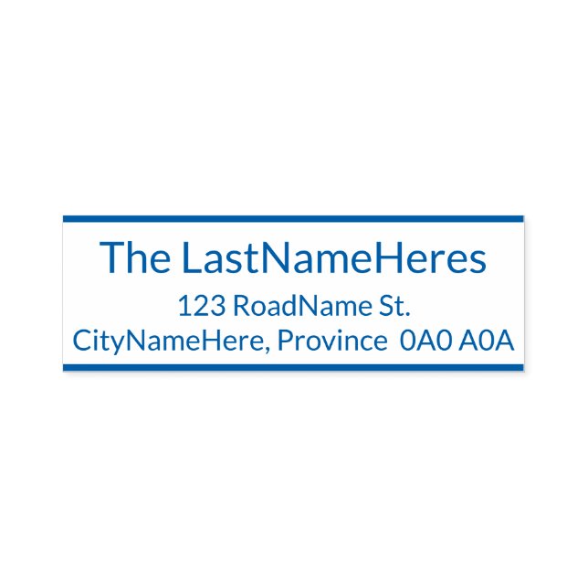 Carimbo Auto Entintado Apelido profissional, simples e simples + Endereço (Design)