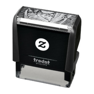 Carimbo Auto Entintado Arte Japonesa Retroativa