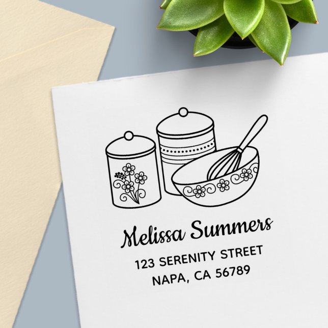 Carimbo Auto Entintado Assar - Tigela de Mistura, Batedeira, Endereço das (Criador carregado)