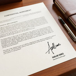 Carimbo Auto Entintado Assinatura Manuscrita Personalizada | Documento Pr