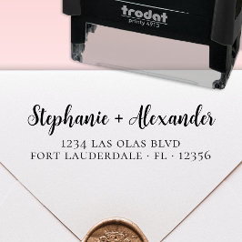 Carimbo Auto Entintado Autenticação de Script Legante de Retorno de Casam