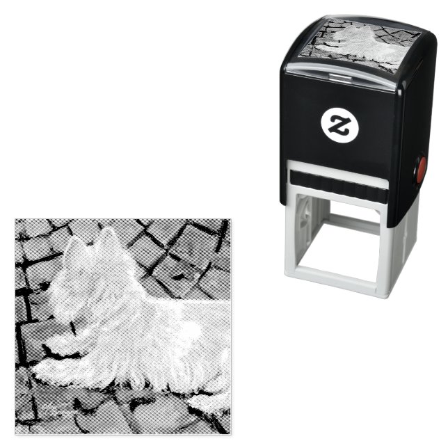 Carimbo Auto Entintado Autumn Leaves Westie no Pacio (In Situ)