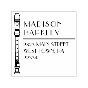 Carimbo Auto Entintado Banda de Músicas em Gravador