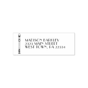 Carimbo Auto Entintado Banda de Músicas em Gravador