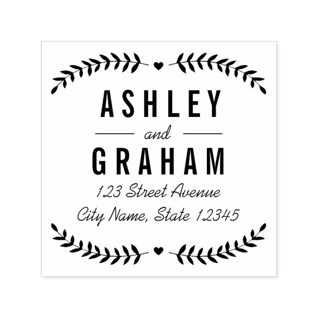 Carimbo Auto Entintado Belo Cartaz Personalizado De Borracha (Design)