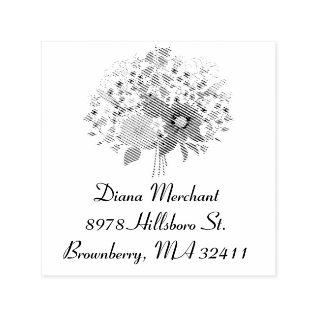 Carimbo Auto Entintado Blumenstrauss (Design)