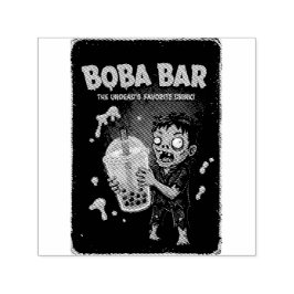 Carimbo Auto Entintado Boba Bar – The Undead’s Self Inking Rubber Stamp