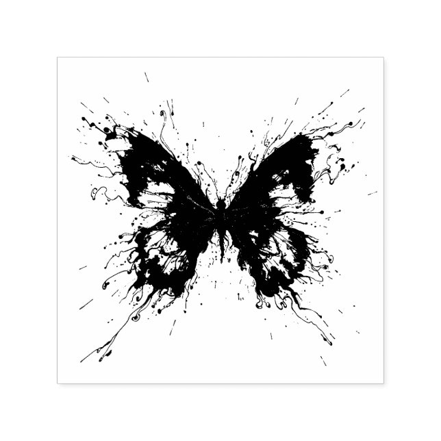 Carimbo Auto Entintado Borboleta (Design)