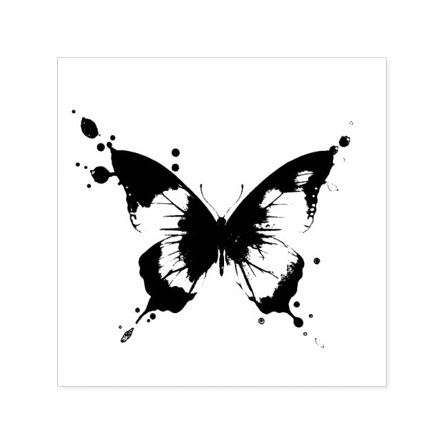 Carimbo Auto Entintado Borboleta (Design)