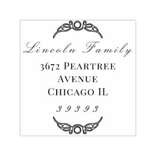 Carimbo Auto Entintado Borda Céltica, fontes de script