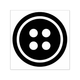 Carimbo Auto Entintado Botão Preto