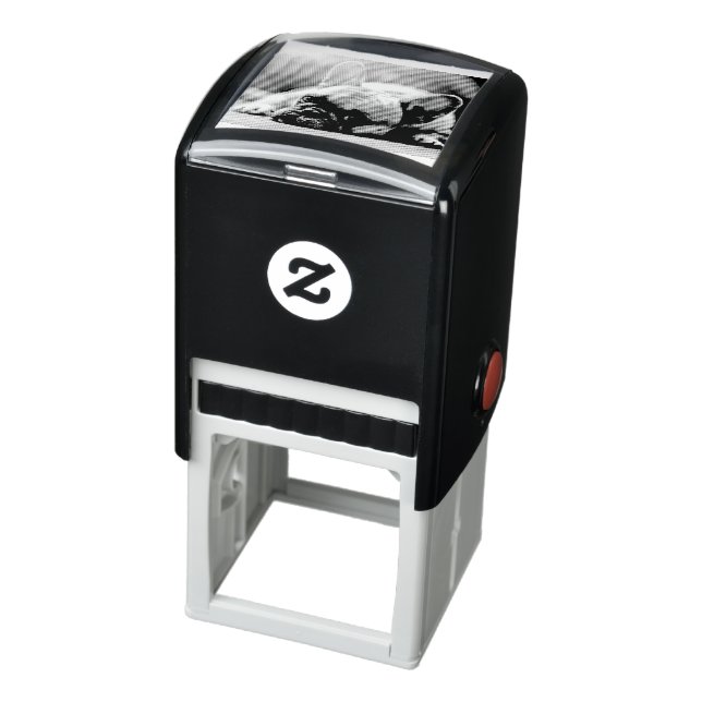 Carimbo Auto Entintado buldogue francês (Produto)