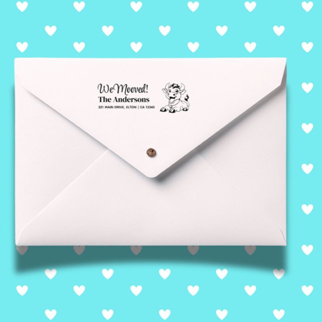 Carimbo Auto Entintado Bull Personalizar Endereço de Retorno (Create heartfelt mail with the Bull Personalize Return Address Self-inking Stamp.)