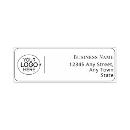 Carimbo Auto Entintado Business Adicionar seu logotipo Limpar Endereço de