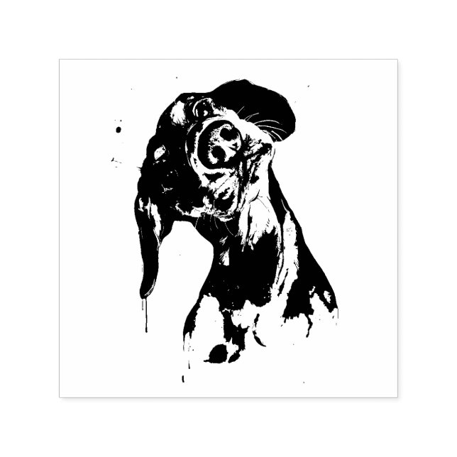 Carimbo Auto Entintado Cachorro (Design)
