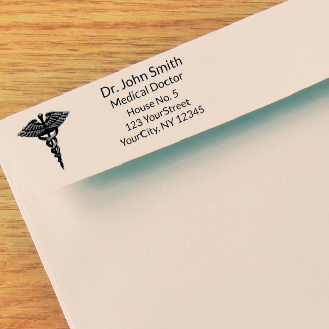 Carimbo Auto Entintado Cadubo Médico Simples Profissional Branco Preto (Criador carregado)