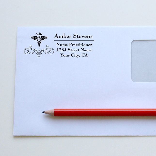 Carimbo Auto Entintado Caduco Médico de Enfermeiro (Criador carregado)