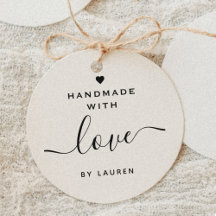 Caligrafia moderna feita à mão com amor por