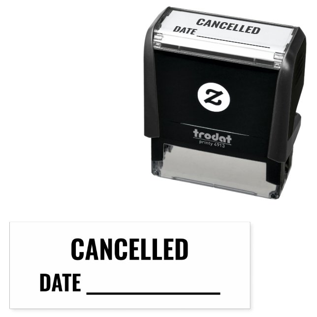 Carimbo Auto Entintado CANCELADO | Data (In Situ)