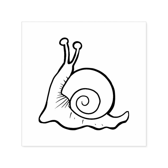 Carimbo Auto Entintado Caracol (Design)