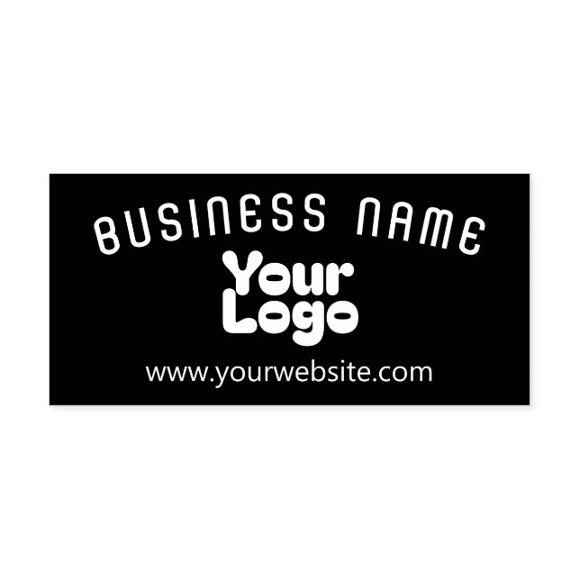 Carimbo Auto Entintado Carregar logotipo retromoderno (Design)