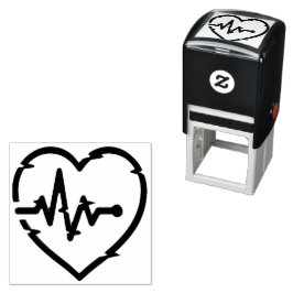 Carimbo Auto Entintado Cartaz de Borracha de Autoimpressão de Verificação