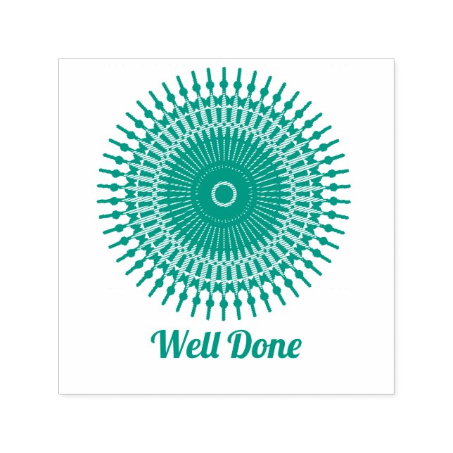 Carimbo Auto Entintado Cartaz de professor bem feito (Design)