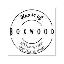 Casa de sobrenome com Círculos