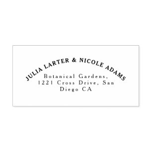 Carimbo Auto Entintado Casamento com Flor de Prado Amarelo primavera da M