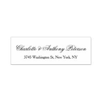 Casamento Elegante Script Criativo Preto Branco Fa