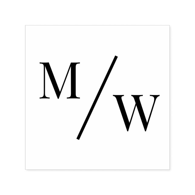 Carimbo Auto Entintado Casamento Simples de Noiva 2 Monograma Inicial D (Design)