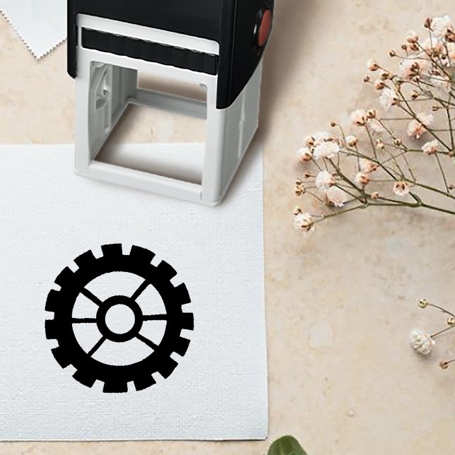 Carimbo Auto Entintado Casamento Vitoriano Steampunk (Criador carregado)