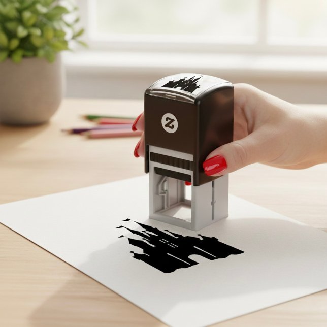 Carimbo Auto Entintado Castle Self-inking Stamp (Criador carregado)