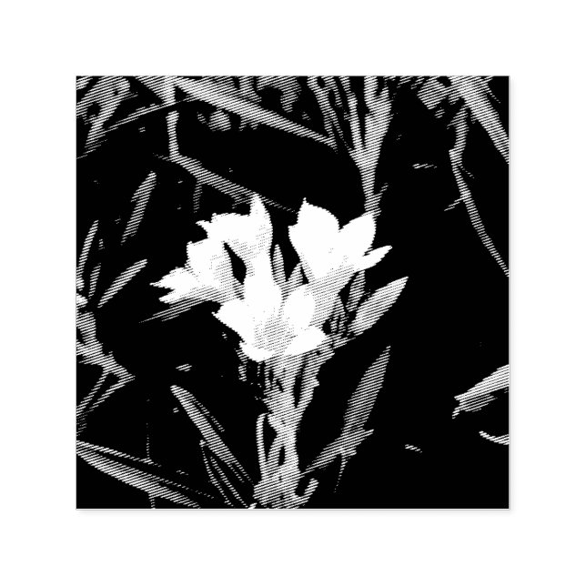 Carimbo Auto Entintado caules de flores Trilogy (Design)