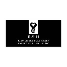 Carimbo Auto Entintado Cavalo-marinho Romance