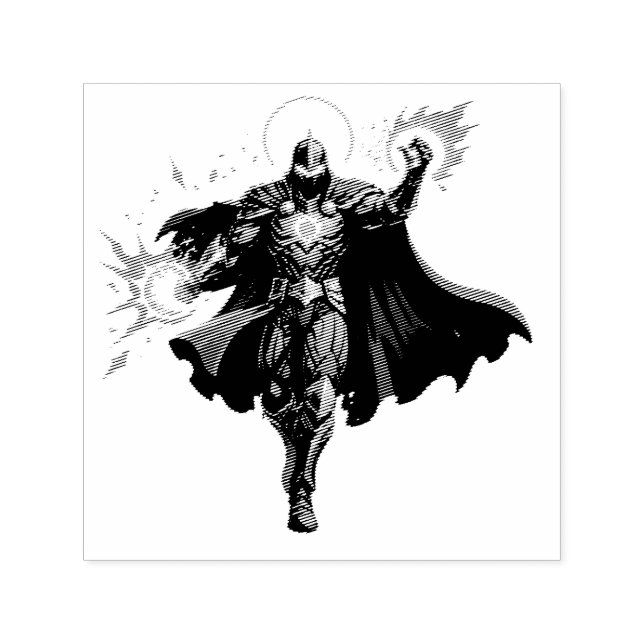 Carimbo Auto Entintado Celestial Arc Knight – Blue Energy Ascension (Design)