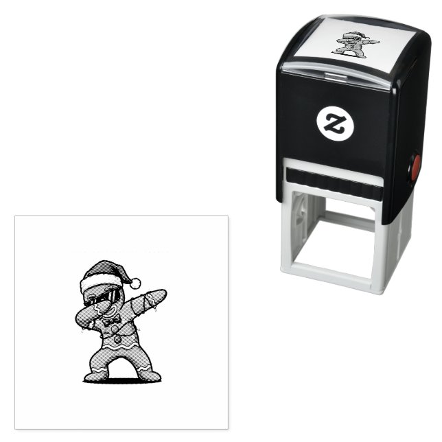 Carimbo Auto Entintado Christmas Self Inking Rubber Stamp (In Situ)