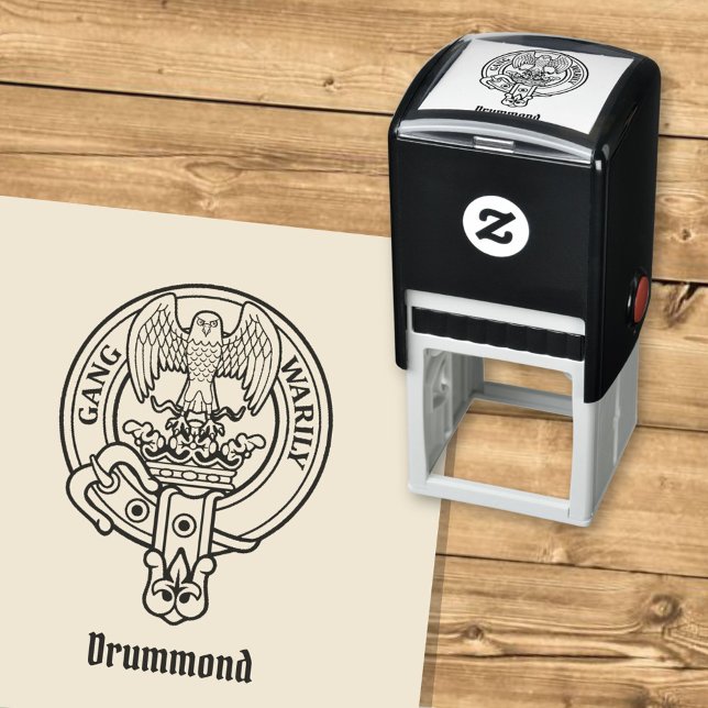 Carimbo Auto Entintado Clan Drummond Crest (Criador carregado)